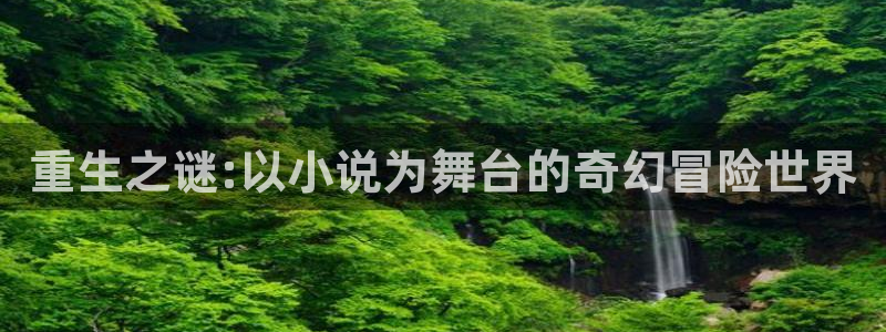 极悦官方注册：重生之谜:以小说为舞台的奇幻冒险世界